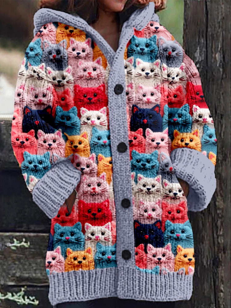 Strikket Cardigan Dame med Moderne Design 5