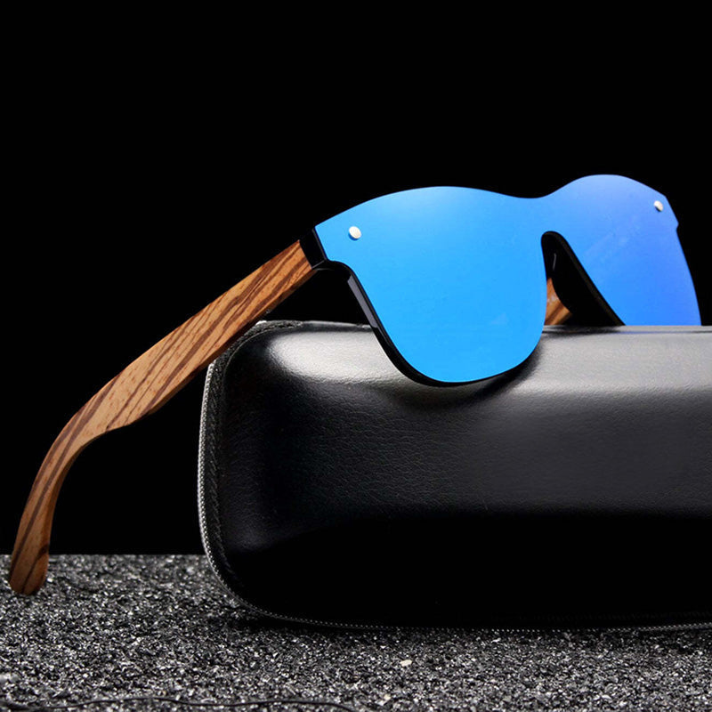Sunglasses Bergen Zebrano Wood Style 1
