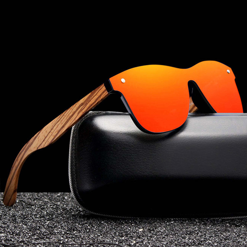 Sunglasses Bergen Zebrano Wood Style 2