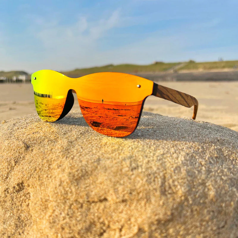 Sunglasses Bergen Zebrano Wood Style 5