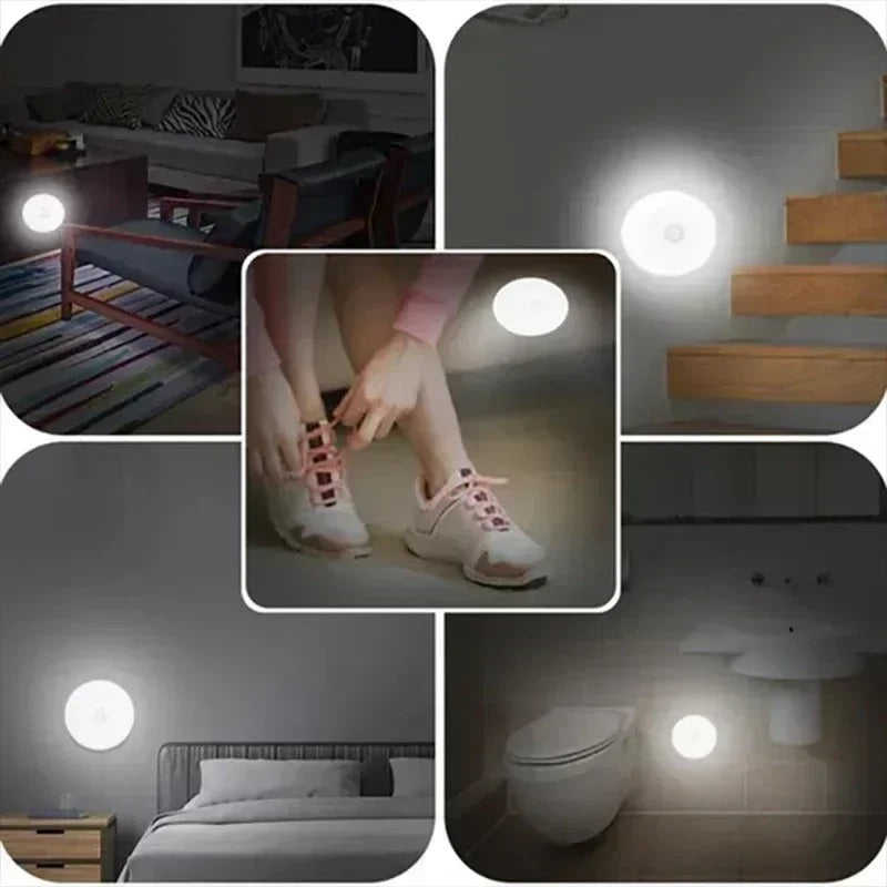 Trådløs LED Lampe med Bevegelsessensor for Innendørs Bruk 1