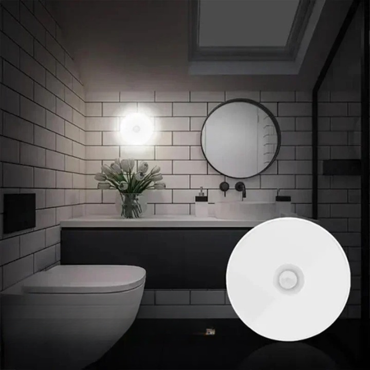 Trådløs LED Lampe med Bevegelsessensor for Innendørs Bruk 2