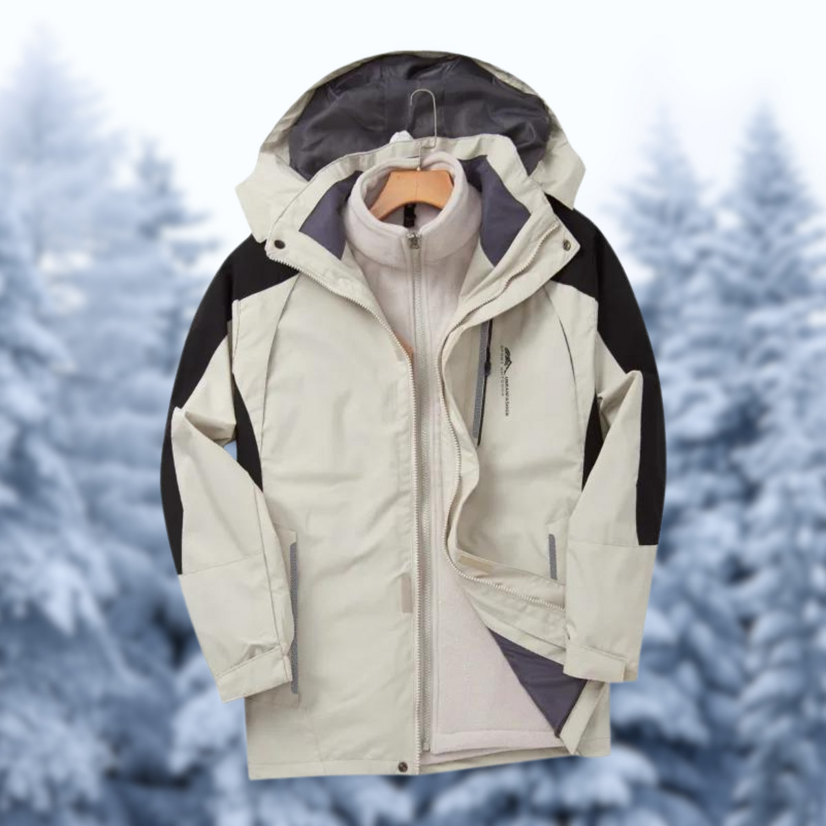 Unisex 3-i-1 Jakke Fasjonabel 1