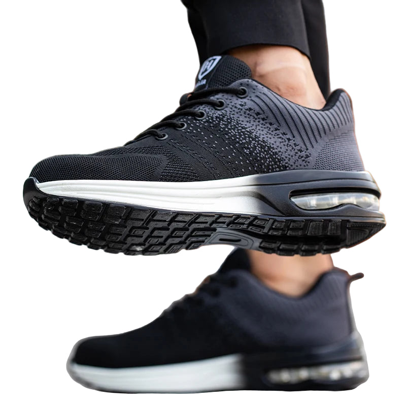 Unisex Arbeidssko Stålhette Kevlar Anti-Punksjon Gummisåle 5