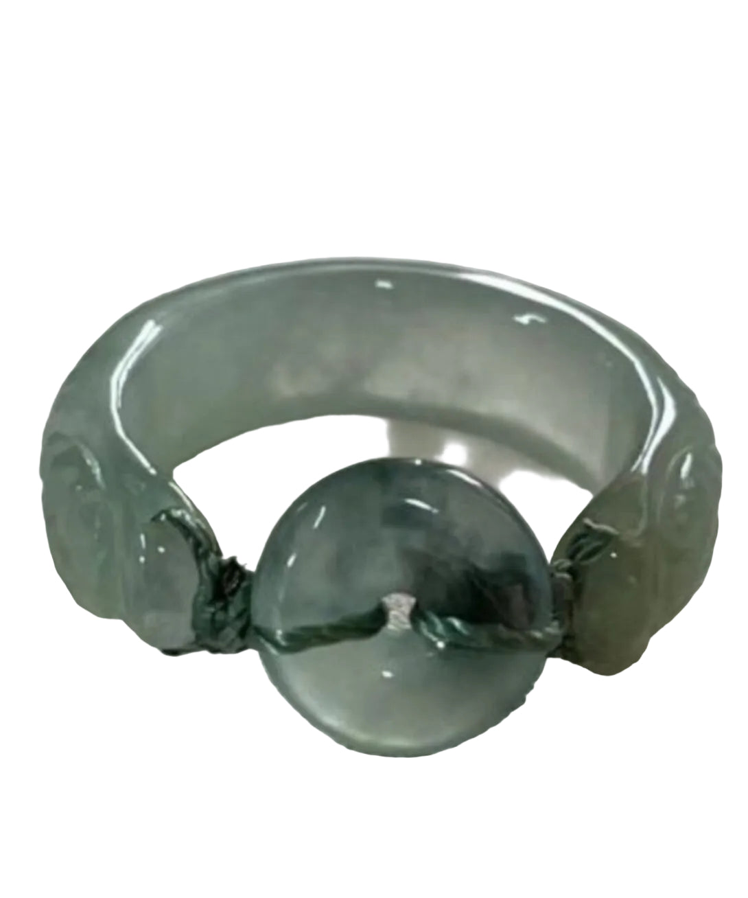 Unisex Armbånd med Kinesisk Stil og Vevet Chalcedony Design 0