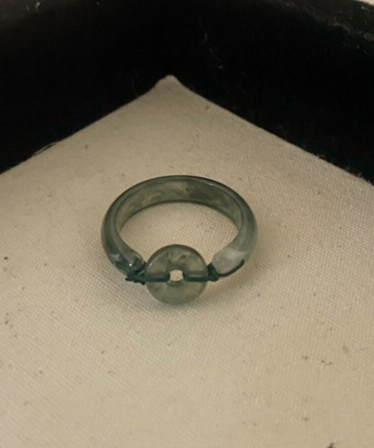 Unisex Armbånd med Kinesisk Stil og Vevet Chalcedony Design 2
