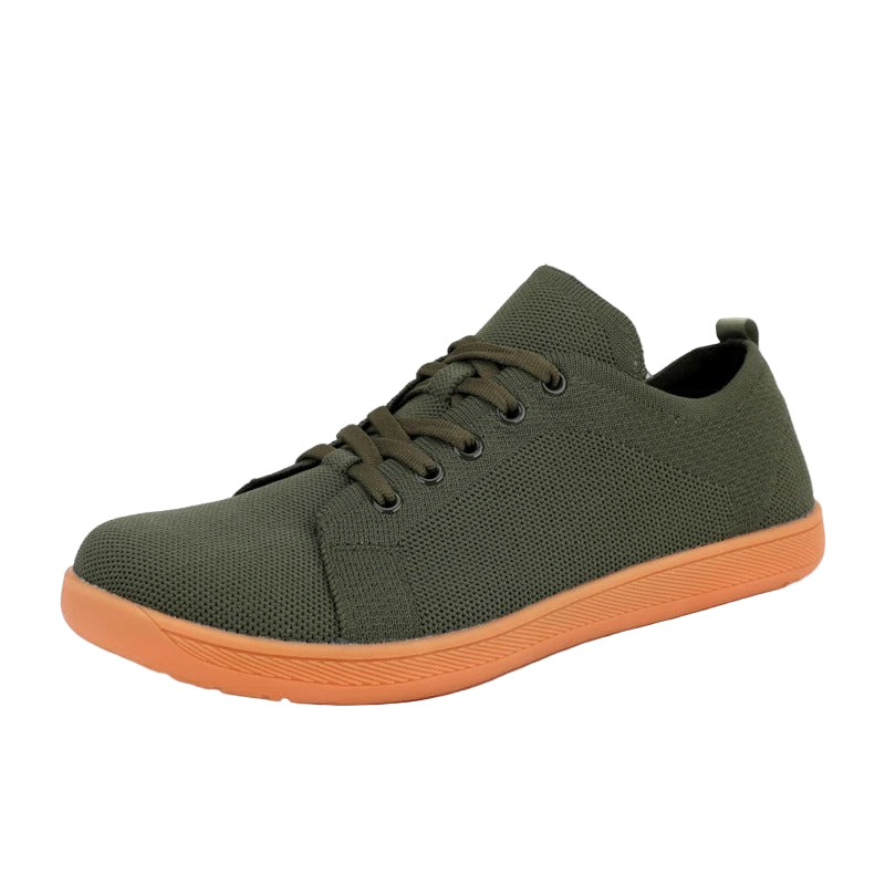 Unisex Barfot Sneakers Bred Tå Design Pustende Mesh Lettvekt 0