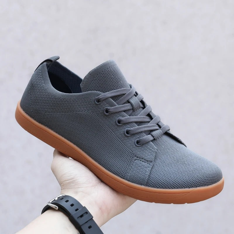 Unisex Barfot Sneakers Bred Tå Design Pustende Mesh Lettvekt 3