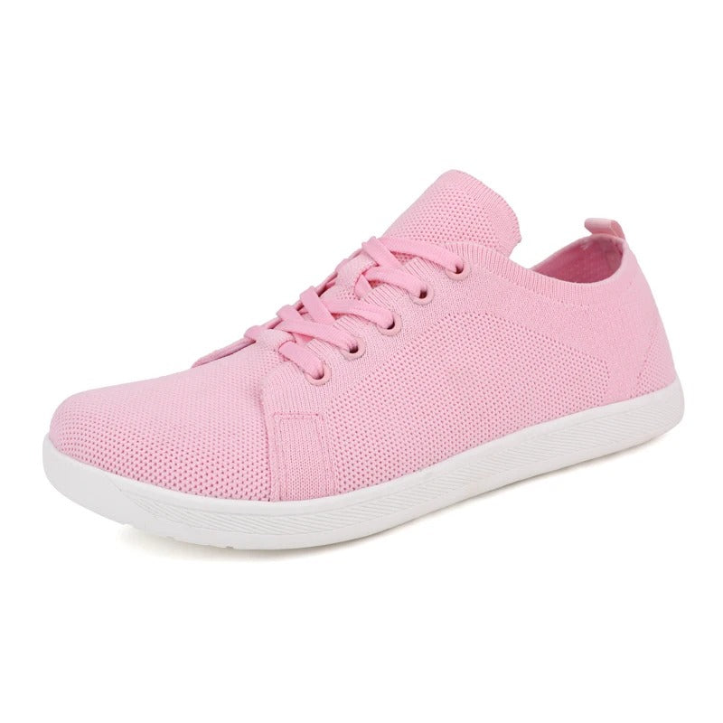 Unisex Barfot Sneakers Bred Tå Design Pustende Mesh Lettvekt 5