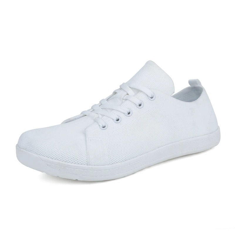 Unisex Barfot Sneakers Bred Tå Design Pustende Mesh Lettvekt 8