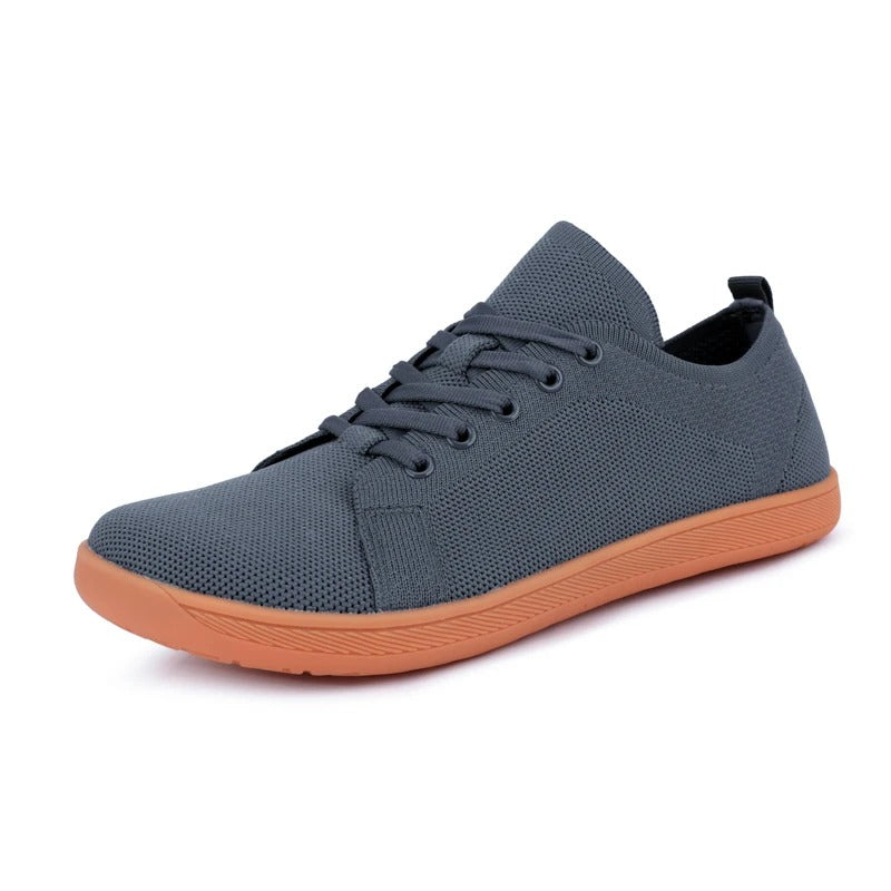 Unisex Barfot Sneakers Bred Tå Design Pustende Mesh Lettvekt 9