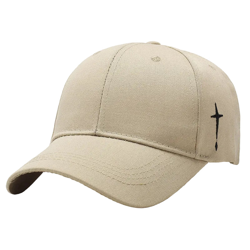 Unisex Baseballcap med Dristige Broderinger Avslappet Stil 0