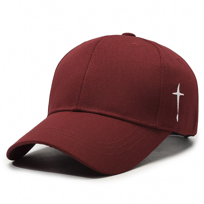 Unisex Baseballcap med Dristige Broderinger Avslappet Stil 3