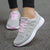 Unisex Fritidssko Pustende Mesh Flate Sneakers 1