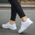 Unisex Fritidssko Pustende Mesh Flate Sneakers 2