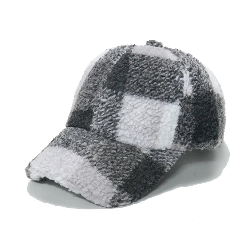 Unisex Hatt med Tømmerhogger-inspirert Rutemønster 1