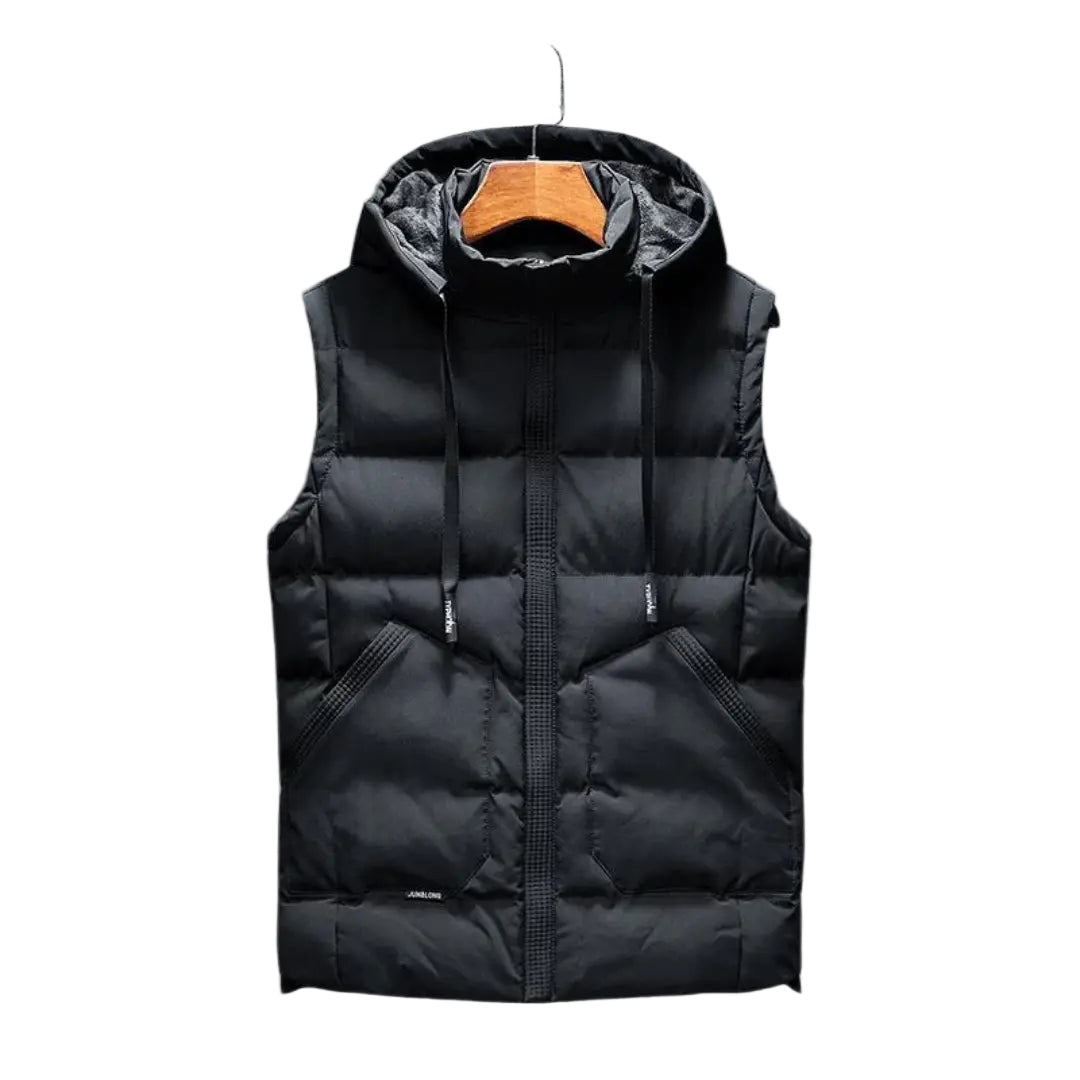 Unisex Hetteveste Minimalistisk Design med Justerbar Hette 0