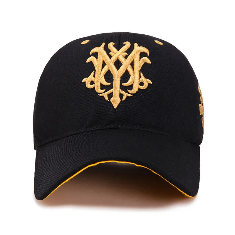 Unisex Justerbar Cap med Ulvesymbol 1