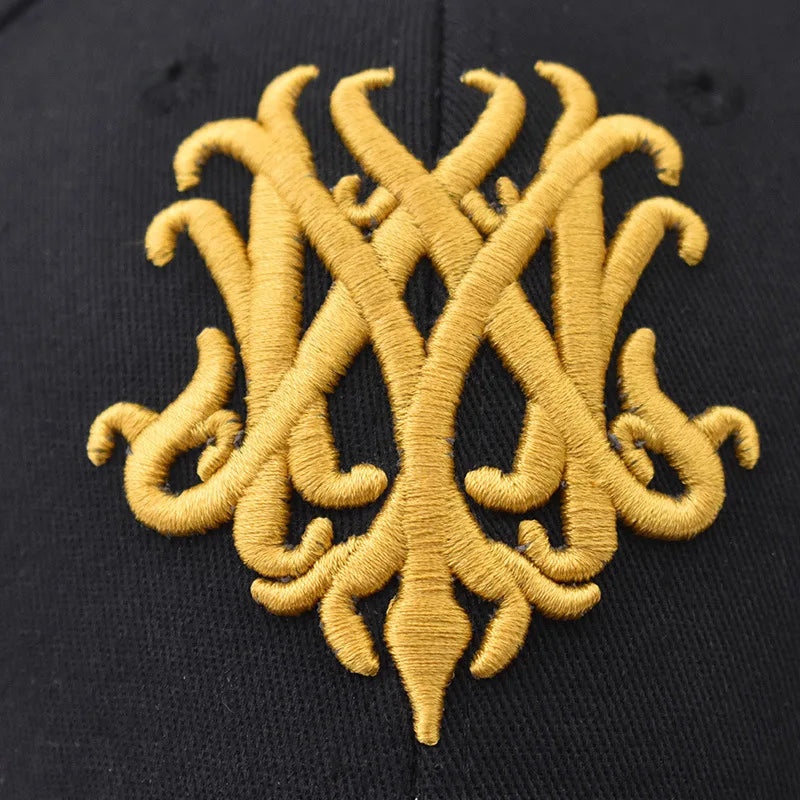 Unisex Justerbar Cap med Ulvesymbol 6