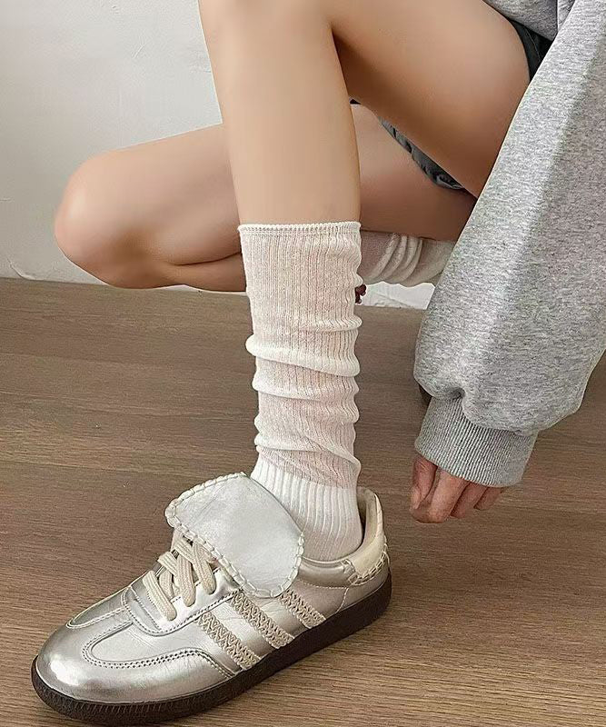 Unisex Mellomsokker Koreansk Stil Komfortabel og Pustende 1