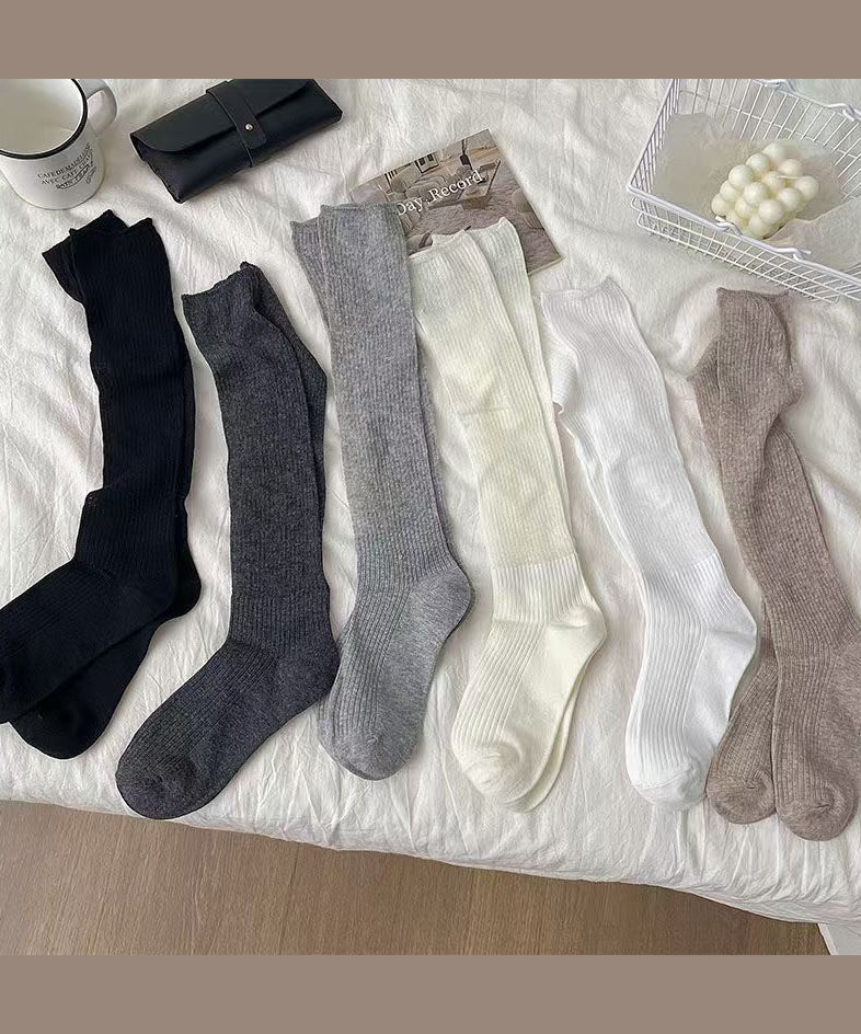Unisex Mellomsokker Koreansk Stil Komfortabel og Pustende 4