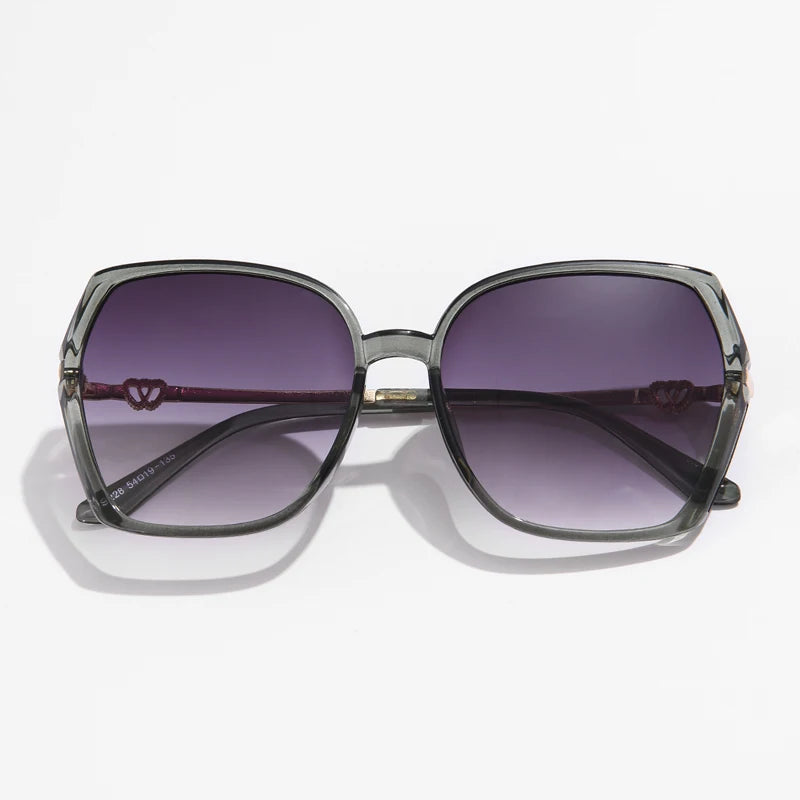 Unisex Oversized Gradient Solbriller 4