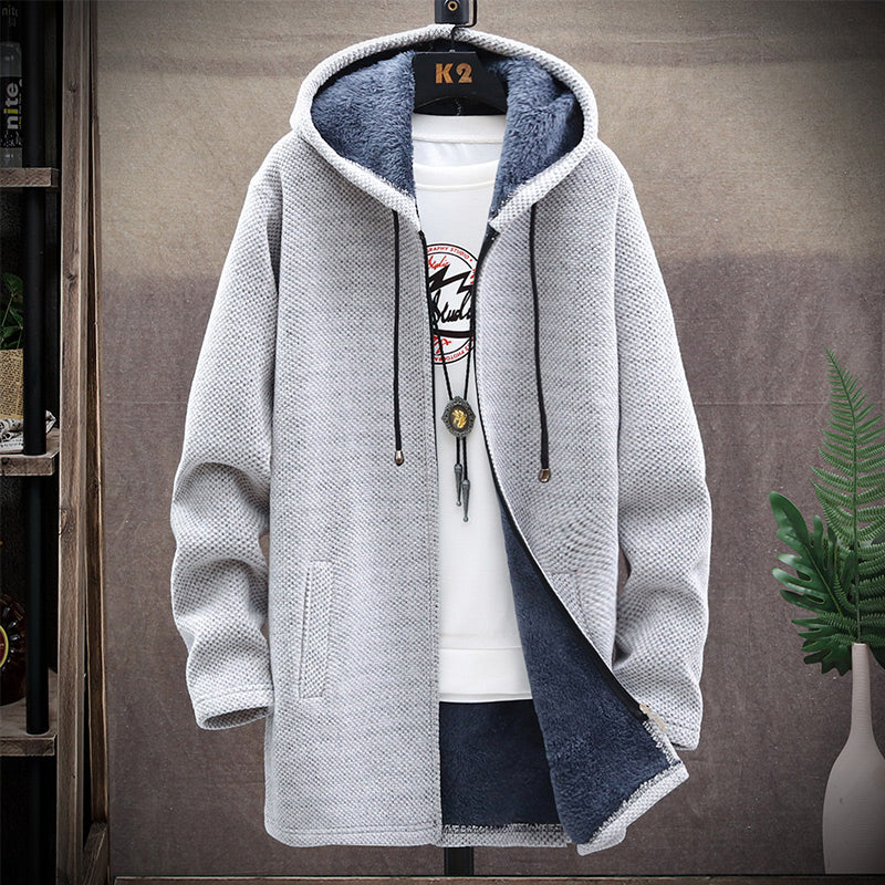 Unisex Oversized Hettegenser med Glidelås 1