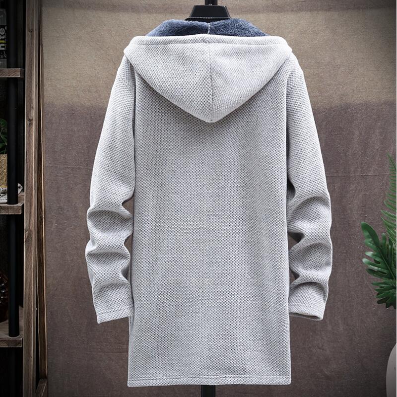Unisex Oversized Hettegenser med Glidelås 2