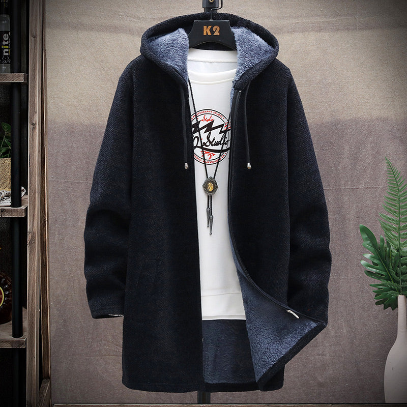 Unisex Oversized Hettegenser med Glidelås 3