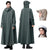 Unisex Regnponcho Lang Loose Oversized Vanntett Regnfrakk 0