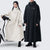 Unisex Regnponcho Lang Loose Oversized Vanntett Regnfrakk 1