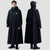 Unisex Regnponcho Lang Loose Oversized Vanntett Regnfrakk 8