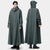 Unisex Regnponcho Lang Loose Oversized Vanntett Regnfrakk 9