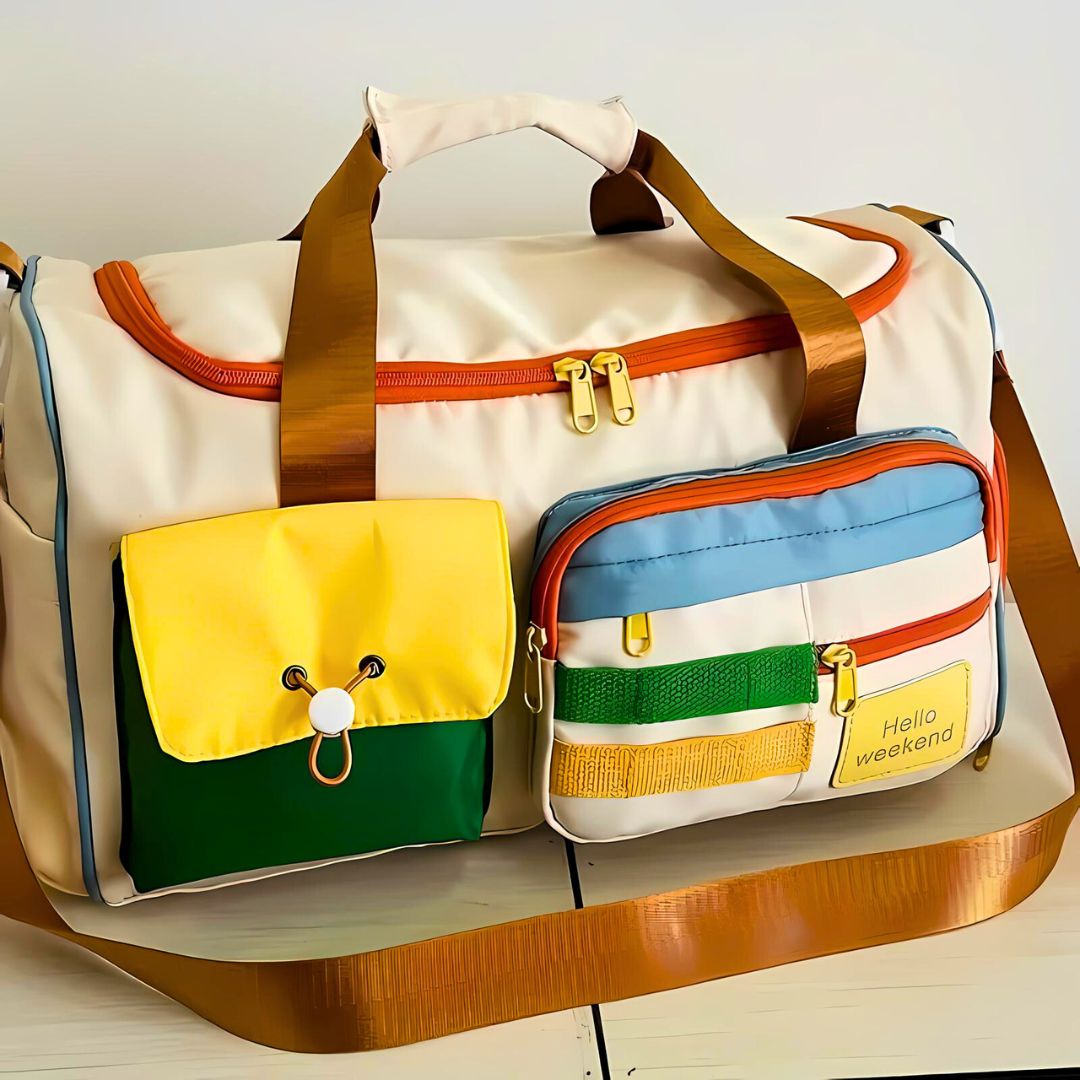Unisex Reiseveske Stilig Holdbart Stoff med Flere Lommer 0