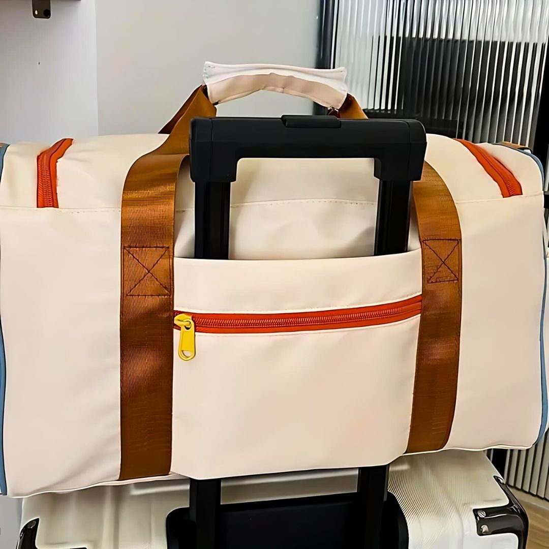 Unisex Reiseveske Stilig Holdbart Stoff med Flere Lommer 3