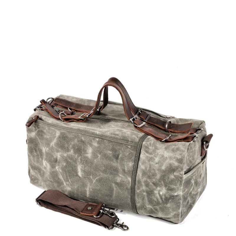 Unisex Reiseveske med Vokset Design Minimalistisk Stil 5