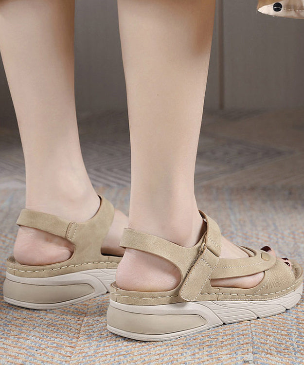Unisex Sandaler Plattform for Turgåing 4