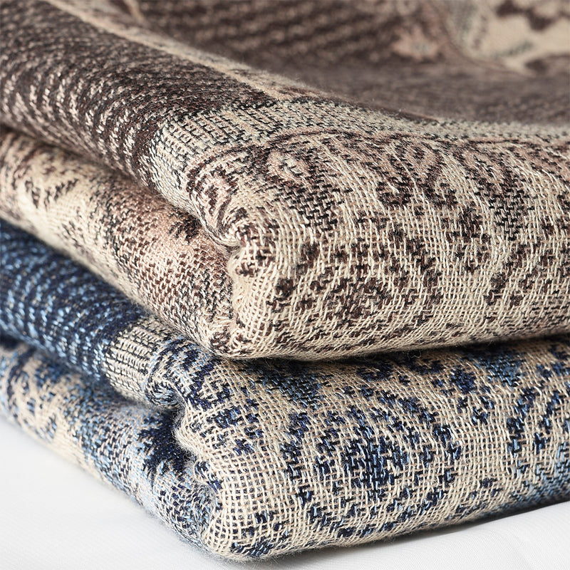 Unisex Skjerf Med Intrikat Jacquardmønster 2
