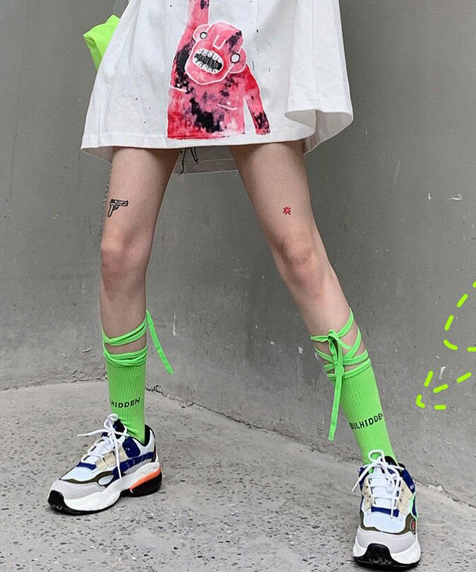 Unisex Sokker med Kryssrem i Japansk Stil 2
