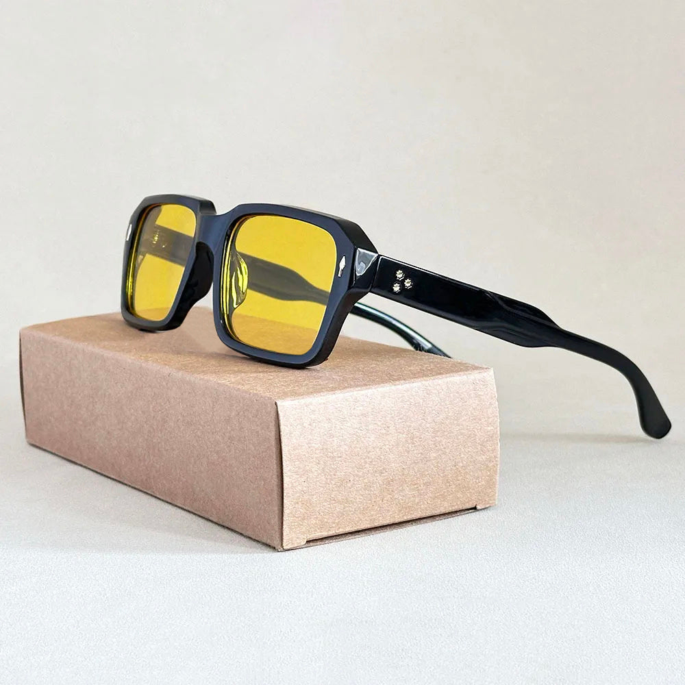 Unisex Solbriller Vintage Stil Med UV400 Beskyttelse 3