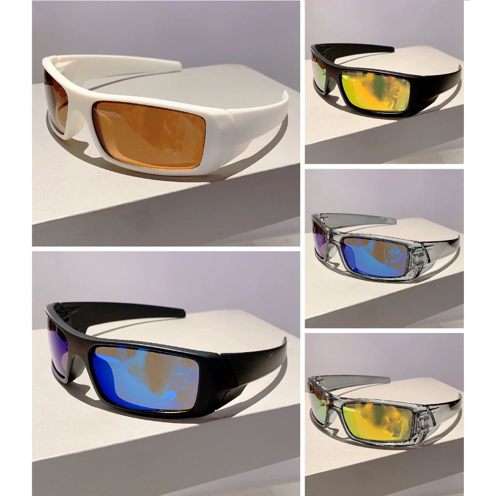 Unisex Solbriller med Gradientfinish Atletisk Design 5