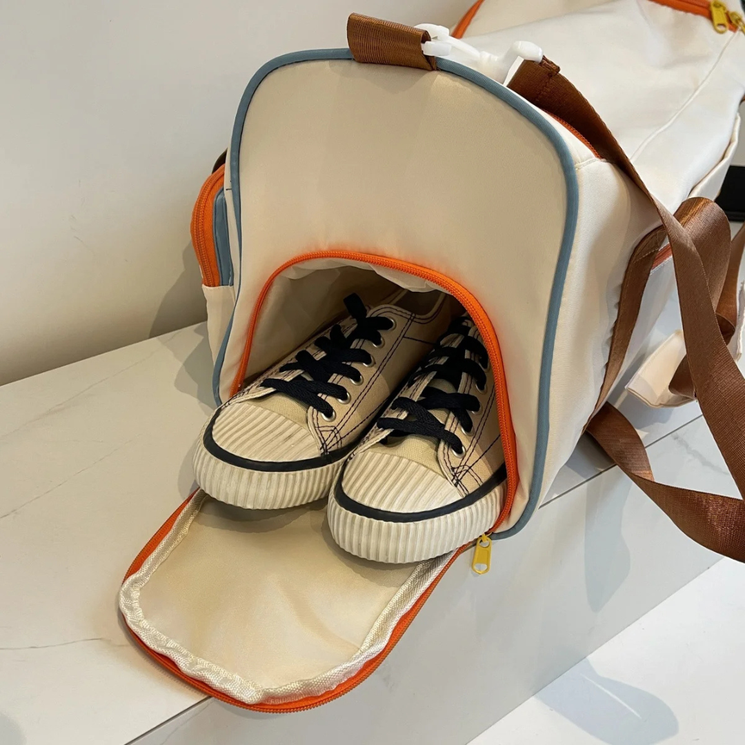 Unisex Sport Bag Fargeblokk Design 2