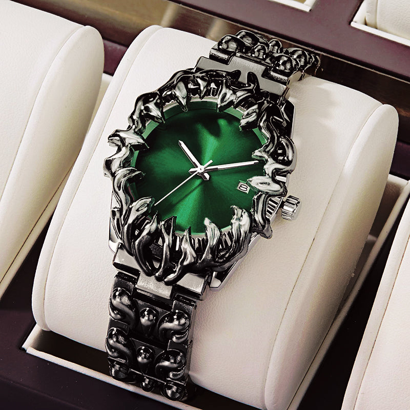 Unisex Statement Klokke Med Skulpturell Design 3