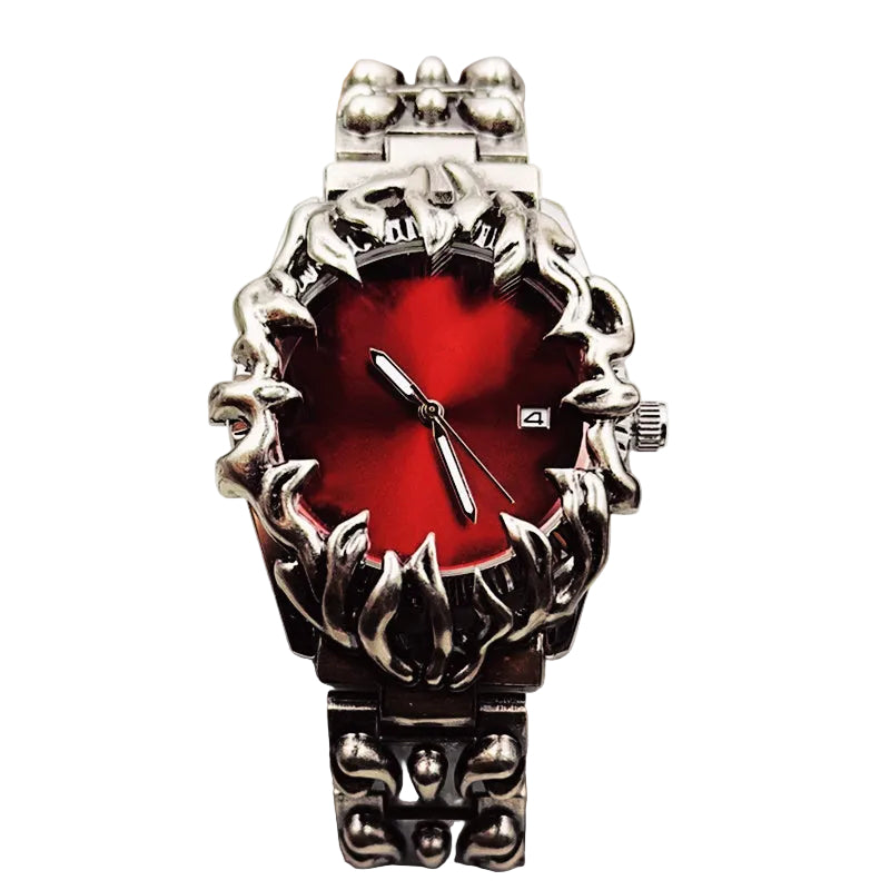 Unisex Statement Klokke Med Skulpturell Design 5