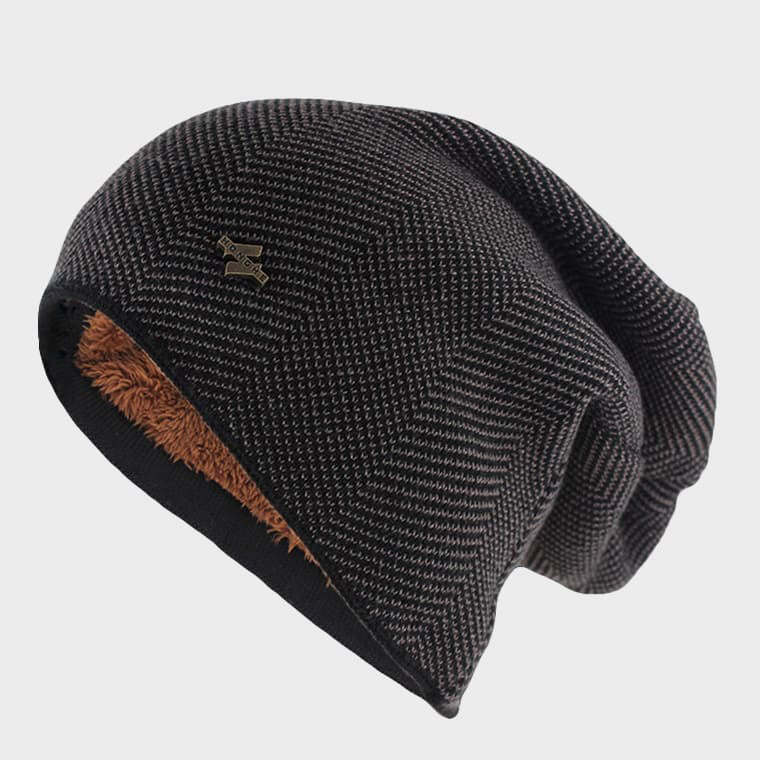 Unisex Strikket Lue i Avslappet Stil 1