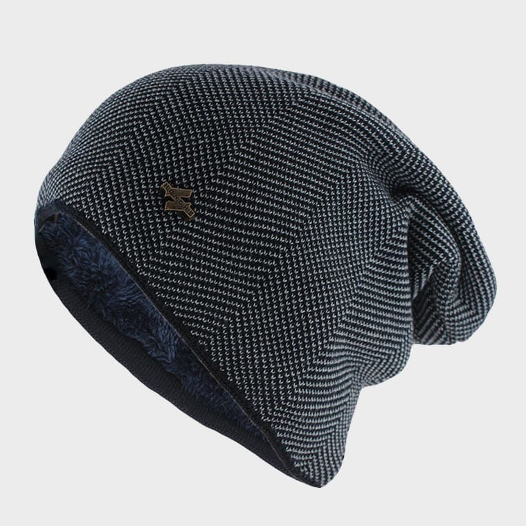 Unisex Strikket Lue i Avslappet Stil 2