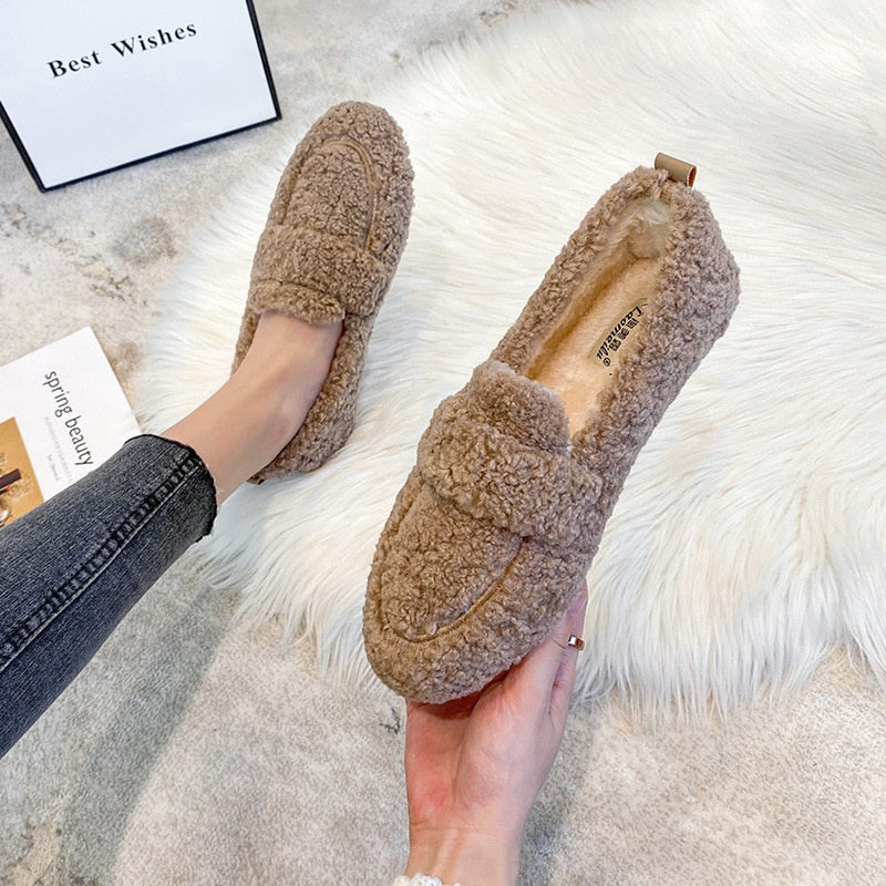 Unisex Tøffelsko Plysj Komfortabel 6