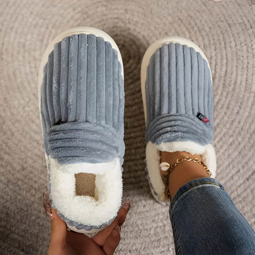 Unisex Tøfler Myk Plysj Antiskli Ergonomisk Design 0