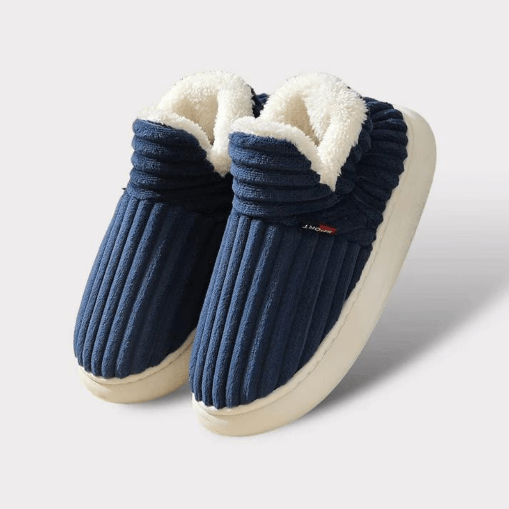 Unisex Tøfler Myk Plysj Antiskli Ergonomisk Design 2