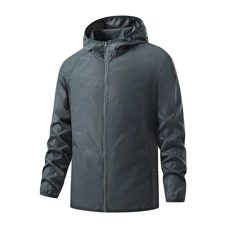 Unisex Turjakke Vanntett Polyester med Solbeskyttelse og Pakkbar Design 10